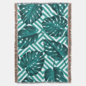 Couverture Feuilles tropicaux : Motif Floral sans joint. (devant Vertical)