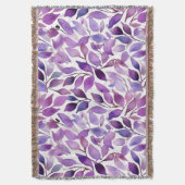 Couverture Feuilles violettes (devant Vertical)