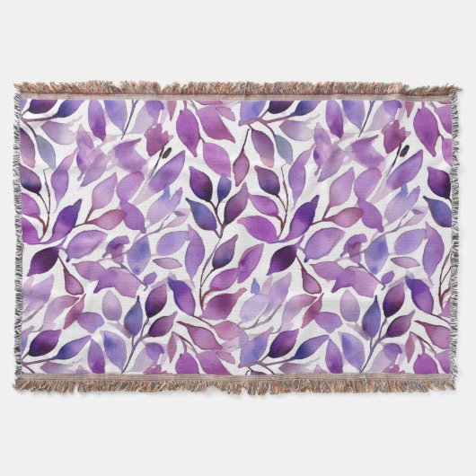 Couverture Feuilles violettes (Devant)
