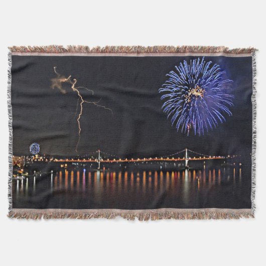 Couverture Feux d'artifice avec éclair (Devant)
