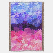Couverture Fière Omnisexualité Groovy Boho Excentrique Floral (devant Vertical)