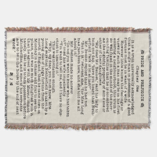 Couverture Fierté de Jane Austen et citation de littérature