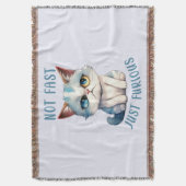 Couverture Fiery Feline Spirit - Sassy Angry Cat Design (devant Vertical)