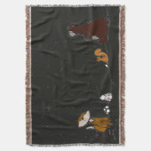 Couverture figdewdrop Watch the Stars Throw Blanket (devant Vertical)