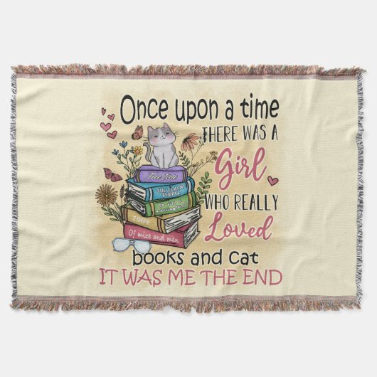 Couverture Fille qui aime les livres et les chats (Devant)