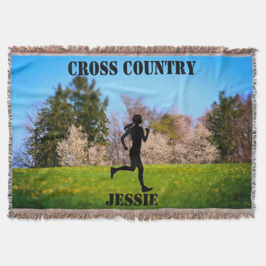 Couverture Filles Cross-Country Running Lot Blanket (Devant)