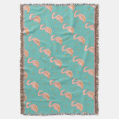 Couverture Flamant Rose 2 Motif (devant Vertical)