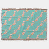 Couverture Flamant rose rose 2 Motif (Devant)