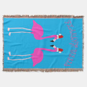 Couverture Flamants roses lesbiennes de Noël Flamant rose Bel (Devant)