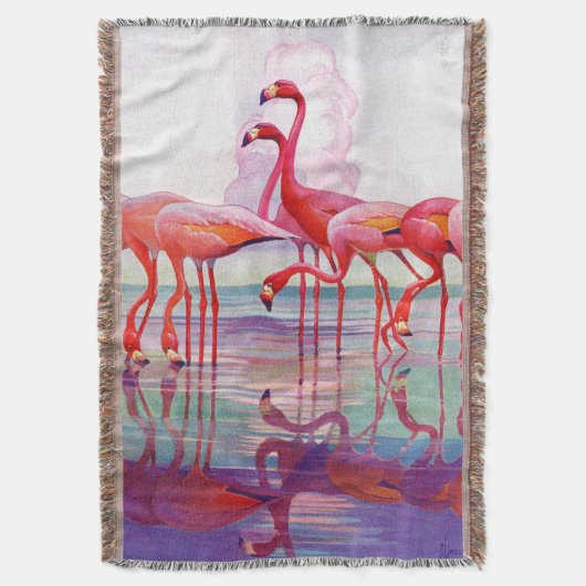 Couverture Flamants roses roses par Francis Lee Jacques (devant Vertical)