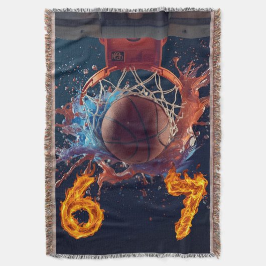 Couverture Flaming Six Seven Basketball Scoring Thru Hoop (devant Vertical)