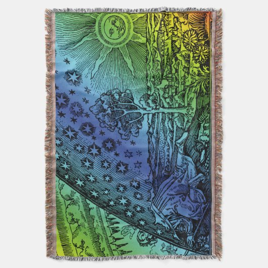 Couverture Flammarion Le paradis et la Terre Engraving Artwor (devant Vertical)