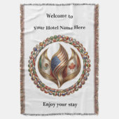 Couverture Flamme de l'unité internationale avec emblème de d (devant Vertical)