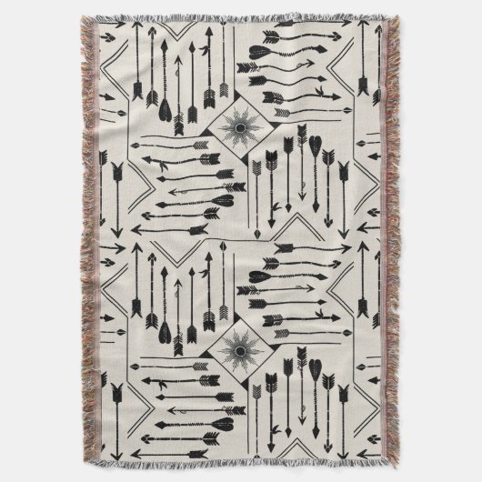 Couverture Flèches Boho et Sun V12 ID748 (devant Vertical)