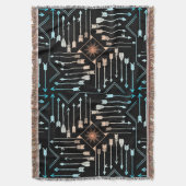 Couverture Flèches Boho et Sun V1 ID748 (devant Vertical)
