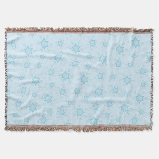 Couverture Fléchettes de neige, Bleu glacé, Fléchettes de nei (Devant)