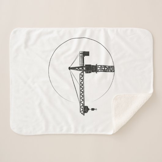 Couverture flechique de sherpa avec graphique de g (Devant (Horizontal))