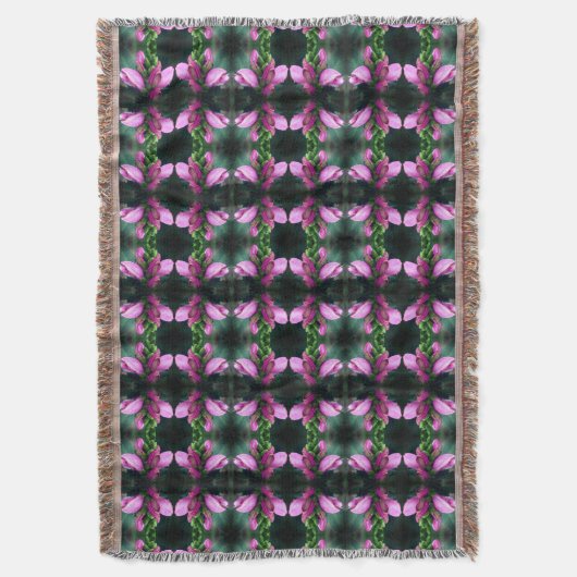 Couverture Fleur à tête rose Abstraite (devant Vertical)