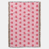 Couverture Fleur Aptenia rose Motif sans couture sur (devant Vertical)