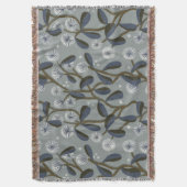 Couverture Fleur bouffante design motif (devant Vertical)