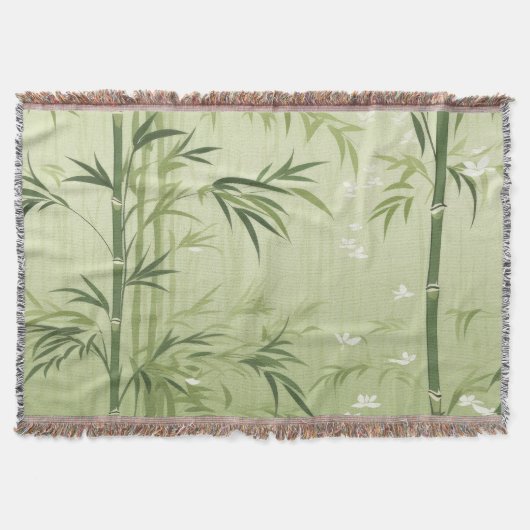 Couverture Fleur de bambou sereine asiatique (1) (Devant)