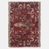 Couverture Fleur de lis rouge et or (devant Vertical)