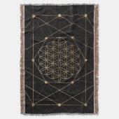 Couverture Fleur de noir et d'or de la vie (devant Vertical)