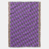 Couverture Fleur de Pâquerette Violet Couverture J (devant Vertical)