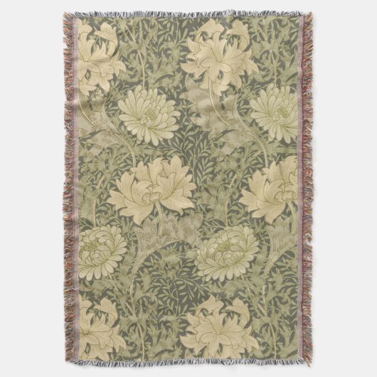 Couverture Fleur de Sauge Chrysanthème de William Morris (devant Vertical)