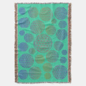 Couverture Fleur de vie / Blume des Lebens - Violet motif (devant Vertical)