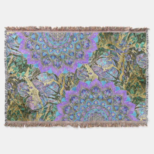 Couverture Fleur De Vie - Mandala India Style 2 (Devant)