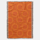Couverture Fleur de vie - soleil - motif continu 1 (devant Vertical)