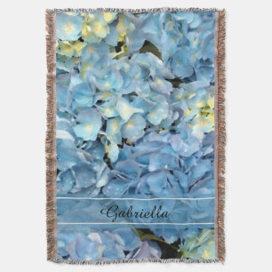 Couverture Fleur d'Hydrangée bleue