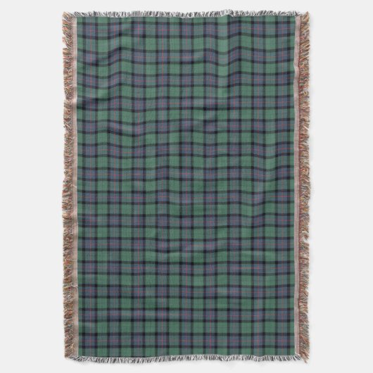 Couverture Fleur écossaise Tartan (devant Vertical)