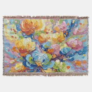 Couverture Fleur en mouvement : Joie tissée