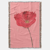 Couverture Fleur peinte 2 de pavot d'aquarelle (devant Vertical)