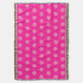 Couverture Fleur Rose rose Moss Motif sans couture sur (devant Vertical)