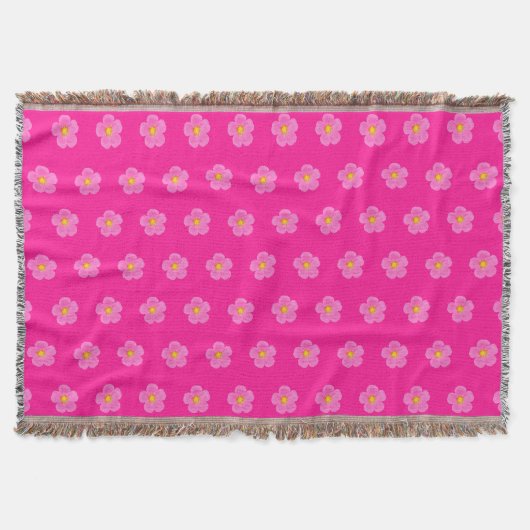 Couverture Fleur Rose rose Moss Motif sans couture sur (Devant)
