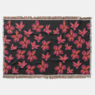 Couverture Fleur rouge en fleurs