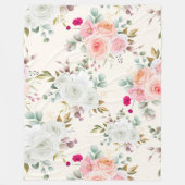 couverture fleurie bien-aimée (Devant)