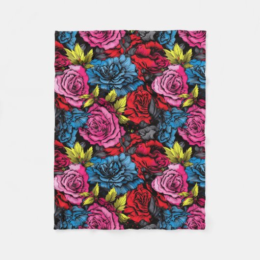 Couverture fleurie fleurie de Punk gras (Devant)