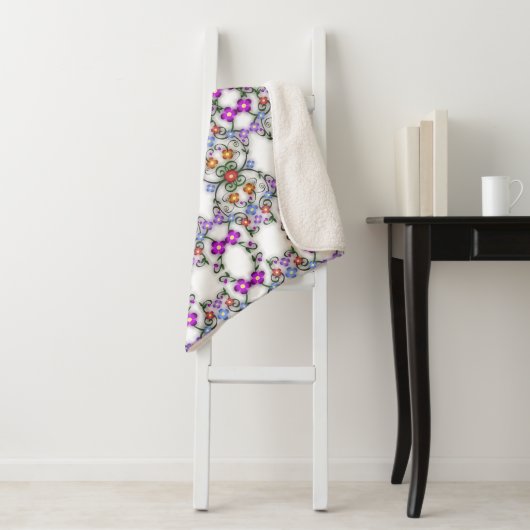 couverture fleurie ornementale (En situation)