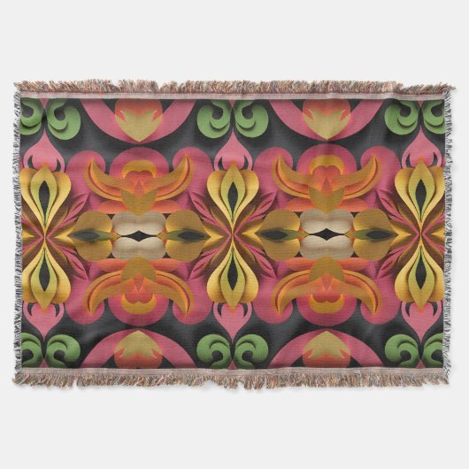 Couverture fleurs (Devant)