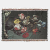 Couverture Fleurs Baroques Anciennes par Balthasar van der As (Devant)