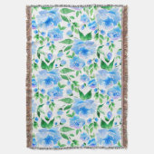 Couverture Fleurs bleu d'eau (devant Vertical)