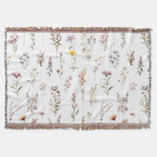 Couverture Fleurs colorées, Fleurs sauvages, Fleurs de Jardin
