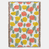 Couverture Fleurs corail et or (devant Vertical)