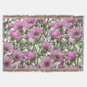 Couverture Fleurs Cosmos roses (Devant)
