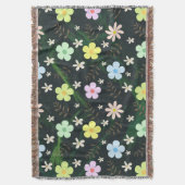 Couverture Fleurs d'aquarelle dans la forêt verte (devant Vertical)