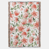 Couverture Fleurs d'aquarelle rouge (devant Vertical)